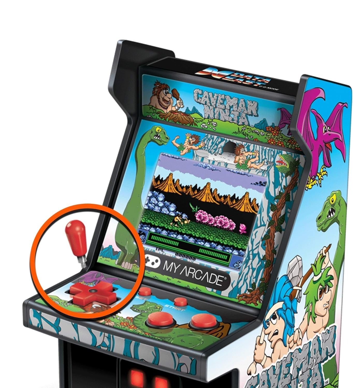 My Arcade - CAVEMAN NINJA Micro Player DGUNL-3218