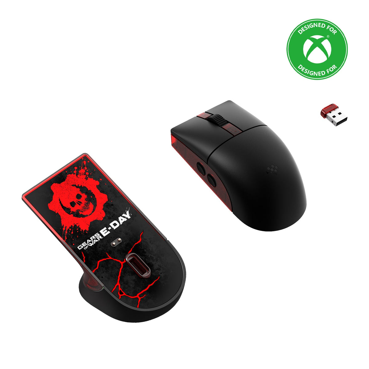 8BitDo - Retro R8 Wireless Mouse Gears of War: E-Day