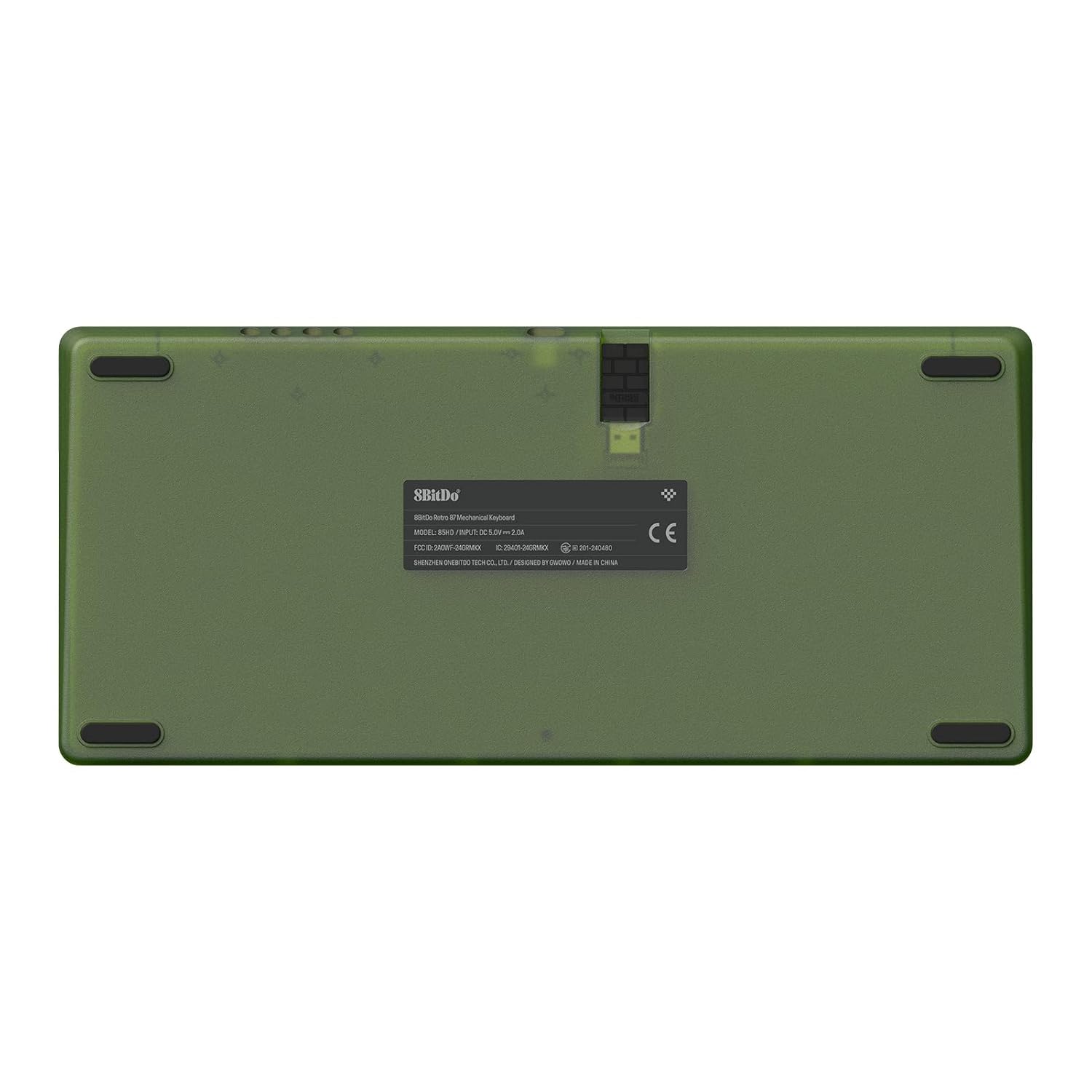 8BitDo - Retro 87 Mechanical Keyboard - Xbox Edition