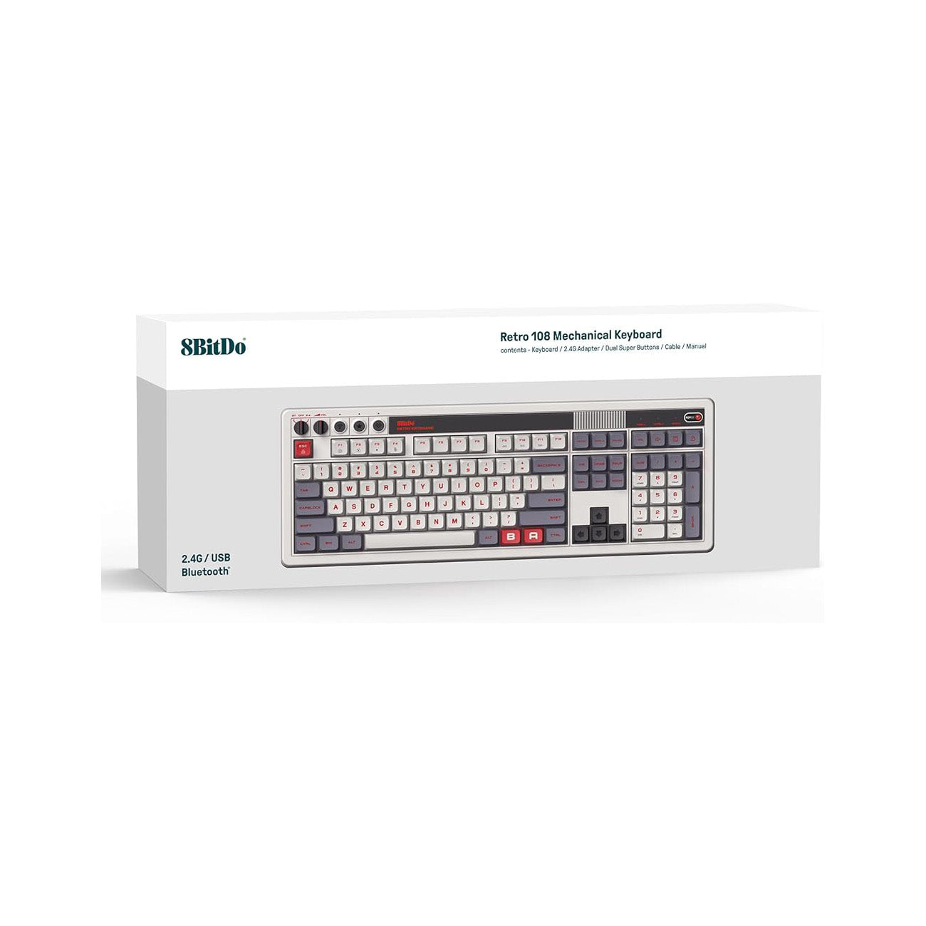 8BitDo - Retro 108 Mechanical Keyboard