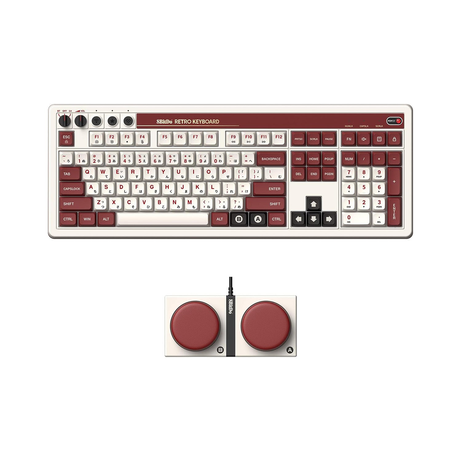 8BitDo - Retro 108 Mechanical Keyboard