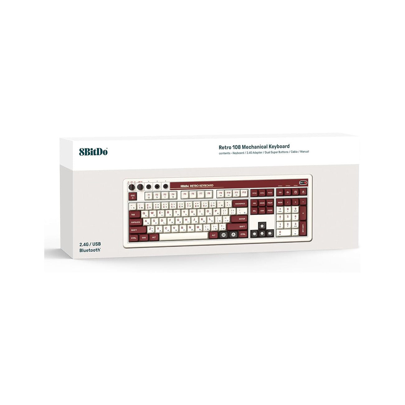 8BitDo - Retro 108 Mechanical Keyboard