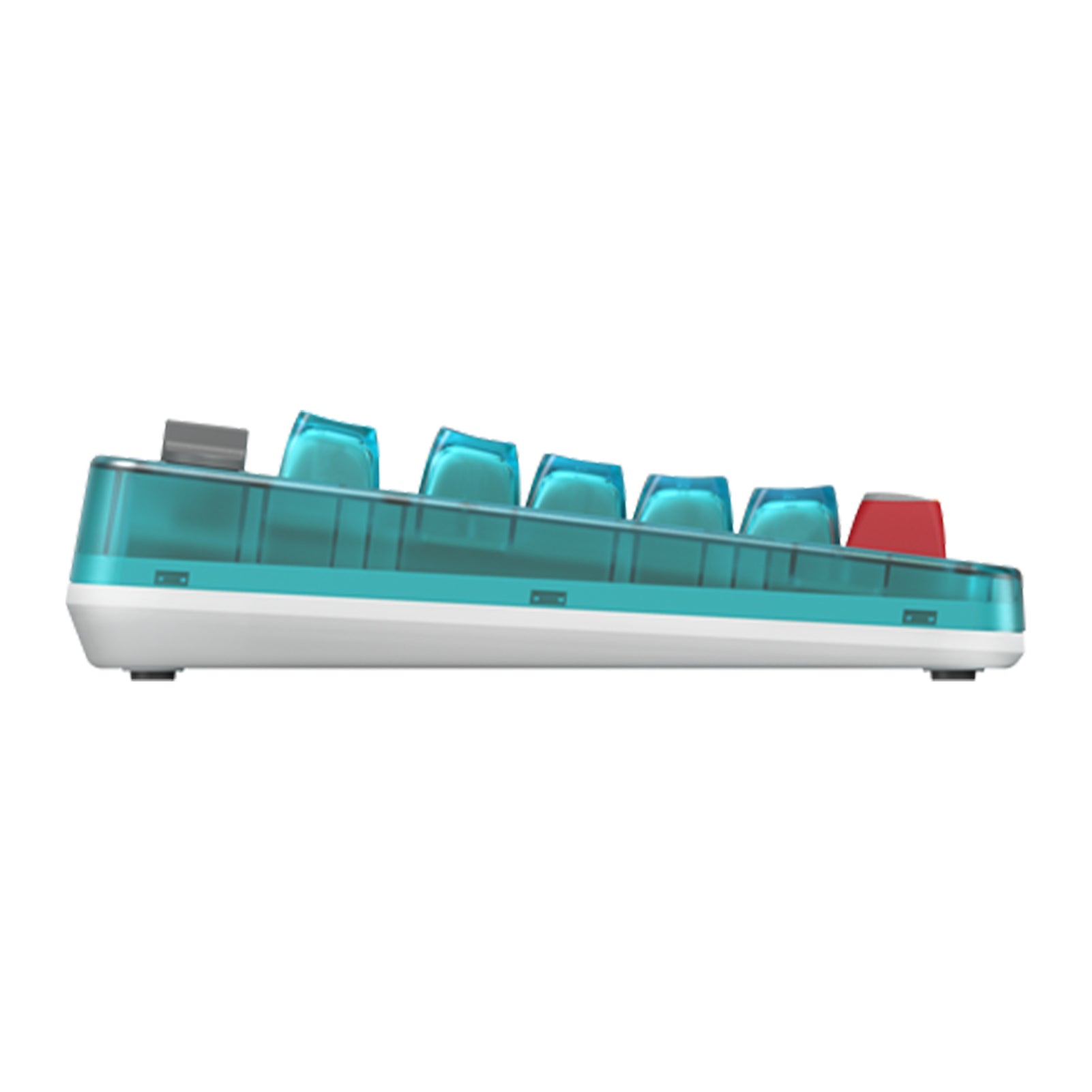 8BitDo - Retro 87 Mechanical Keyboard - Clear Blue