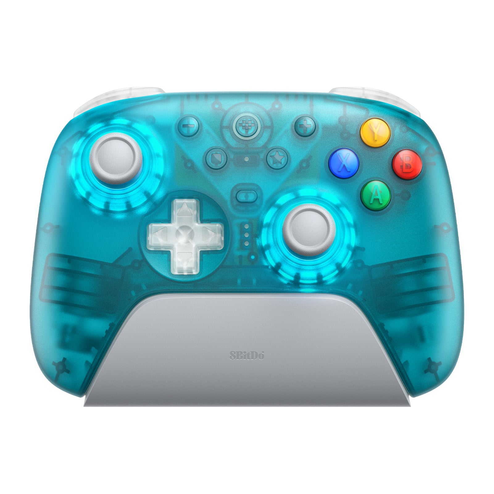 8BitDo - Ultimate 2 Wireless Controller - Clear Blue