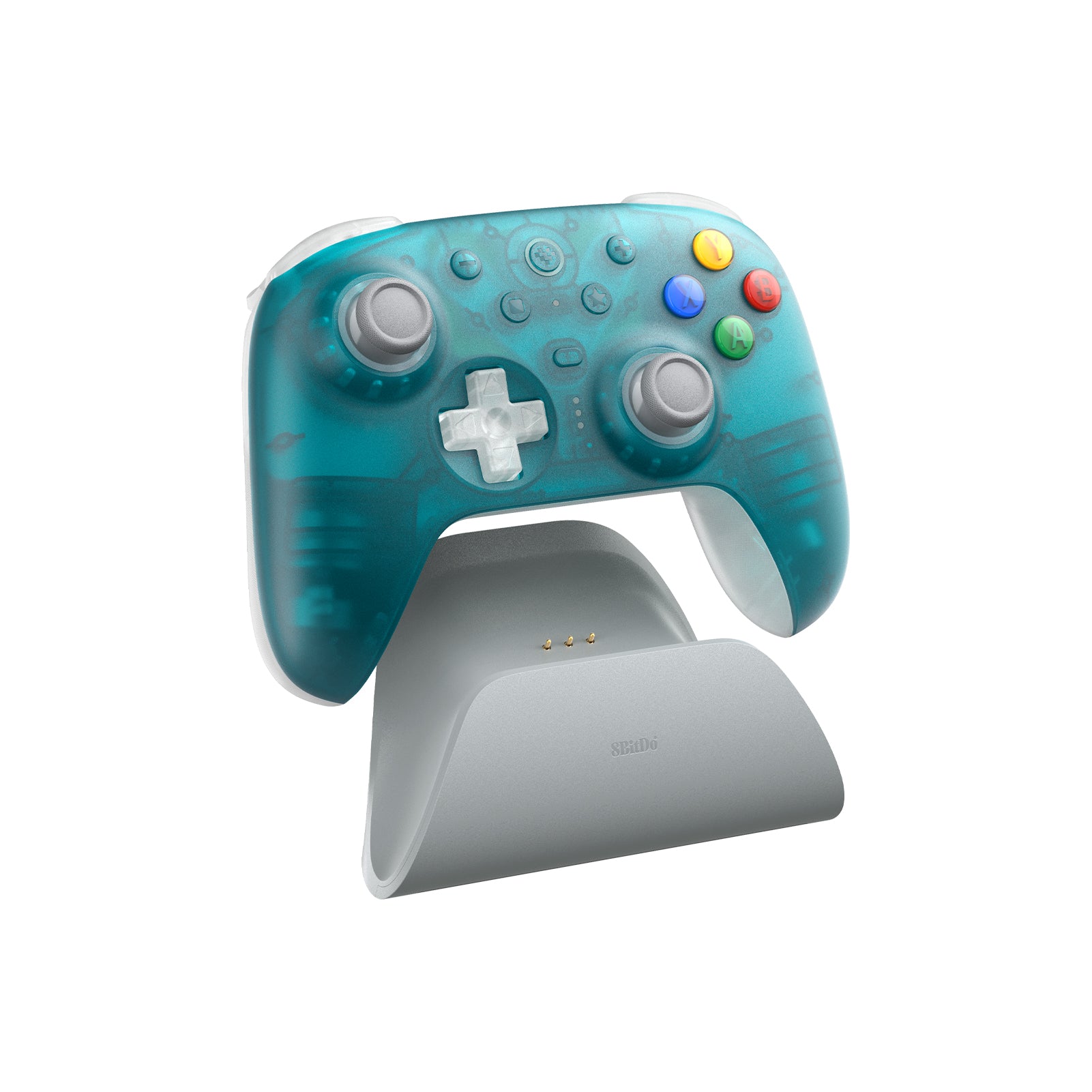 8BitDo - Ultimate 2 Wireless Controller - Clear Blue