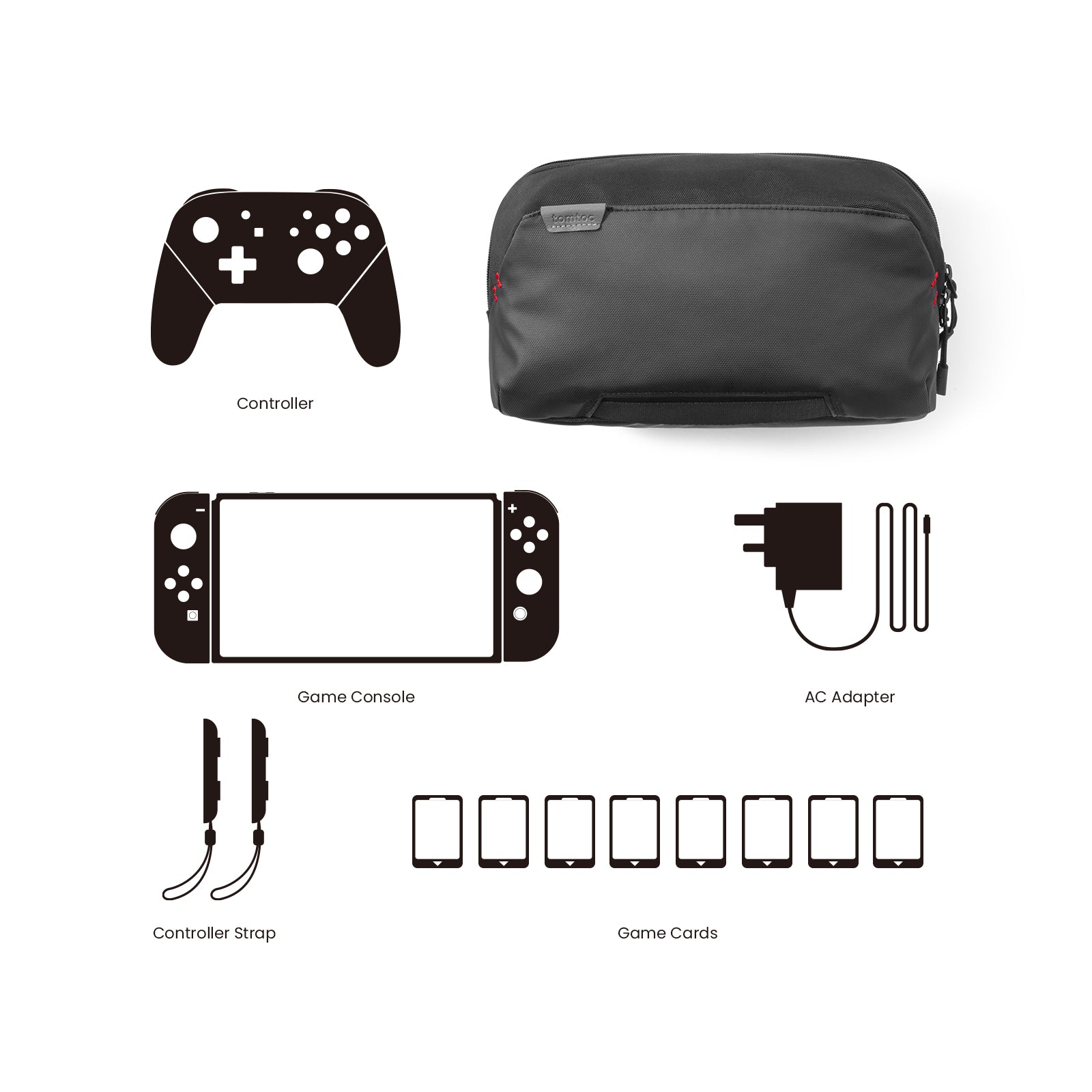 Tomtoc - Arccos-G42 Nintendo Switch Travel Bag
