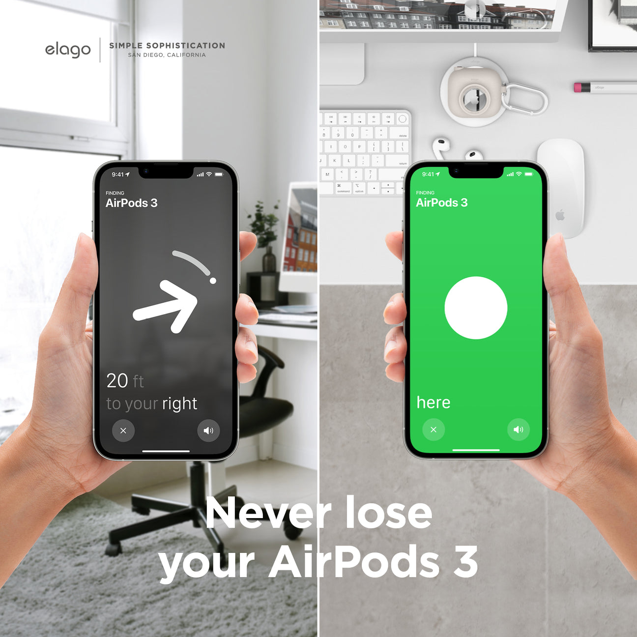 Elago - Snapshot Case for AirPods 3 & AirTag