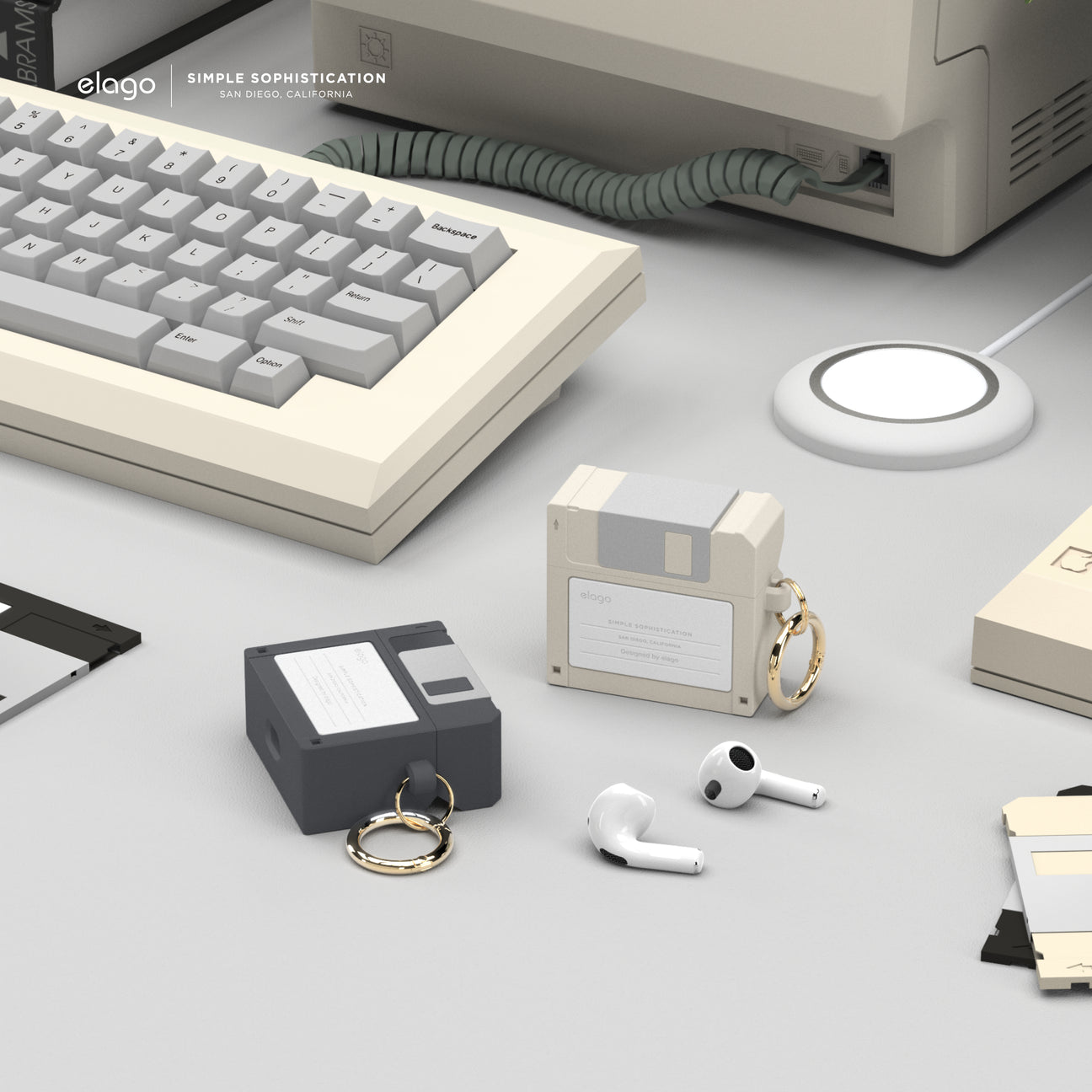 Elago - Floppy Disk Case for AirPods 3