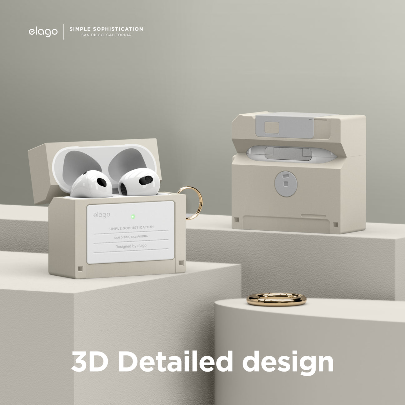 Elago - Floppy Disk Case for AirPods 3