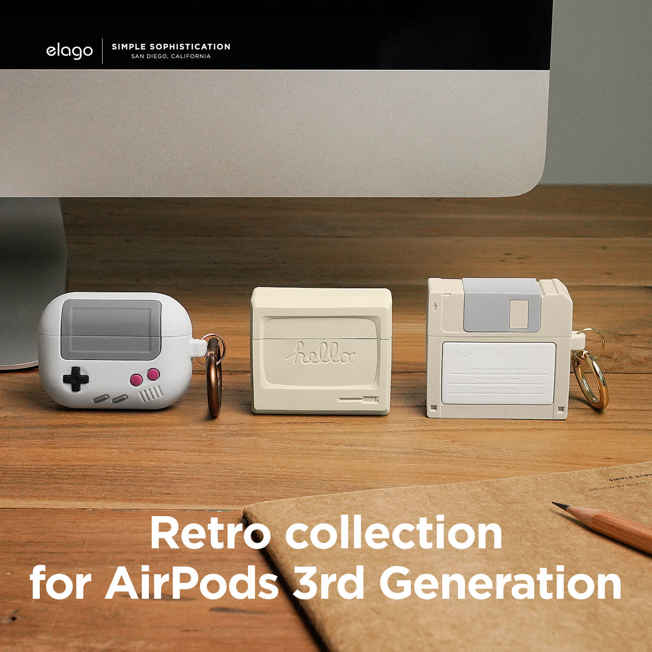 Elago - Floppy Disk Case for AirPods 3