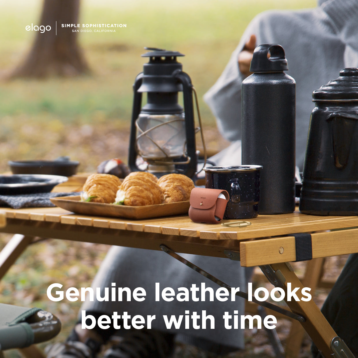 Elago - Leather Case for AirPods 3