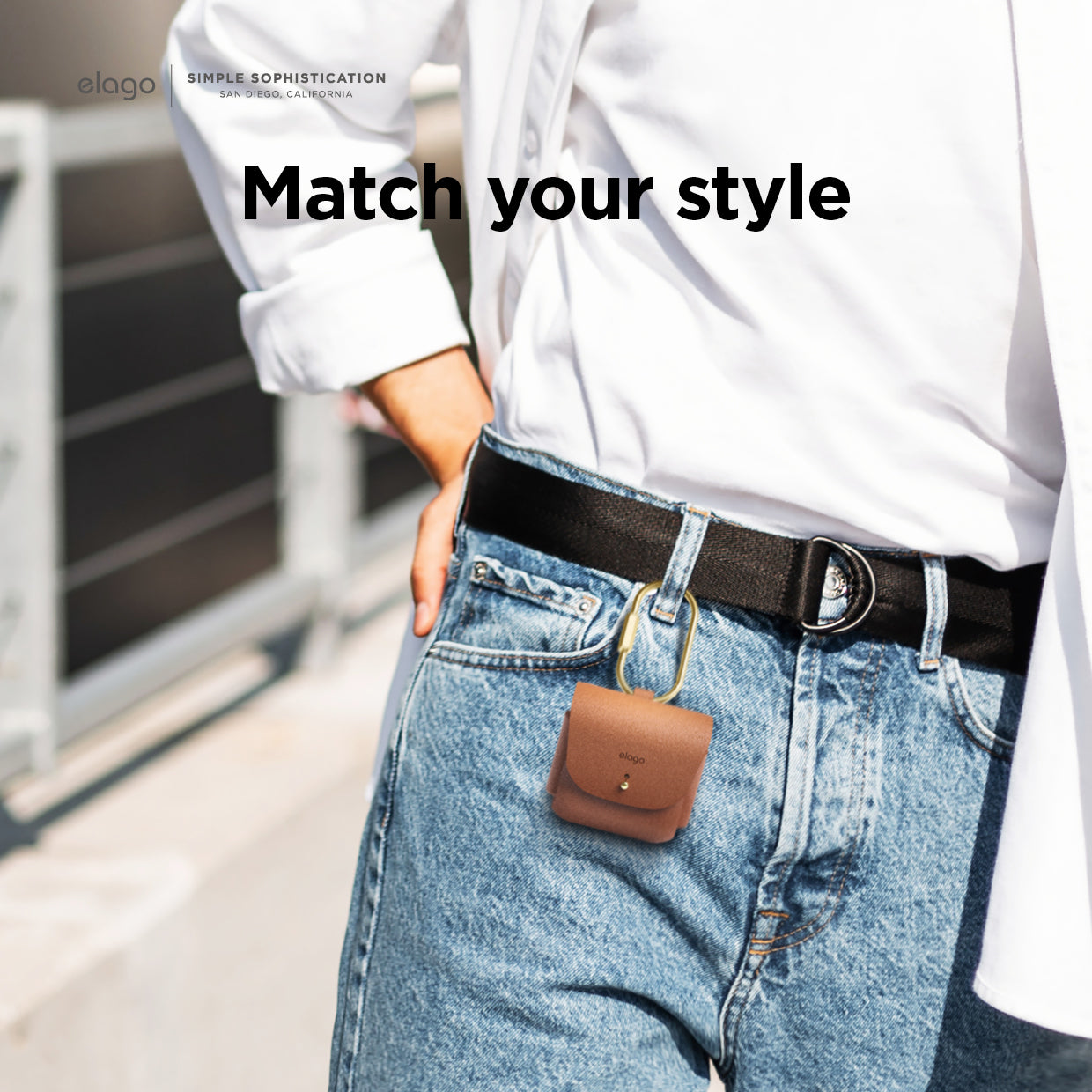 Elago - Leather Case for AirPods 3