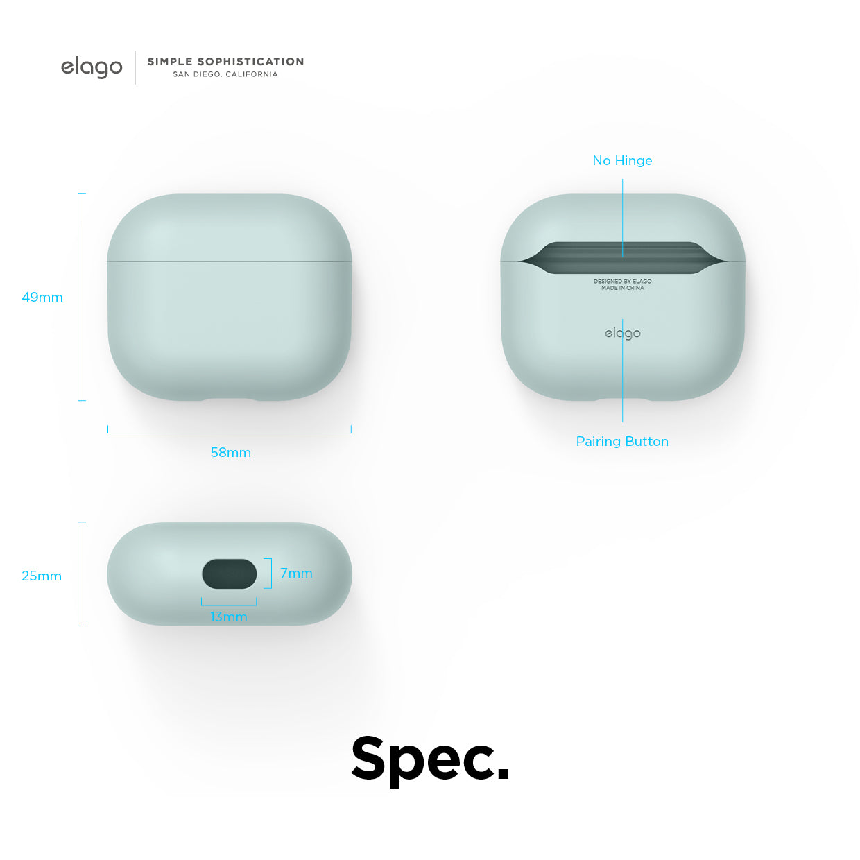 Elago - Liquid Hybrid Basic Case for AirPods 3