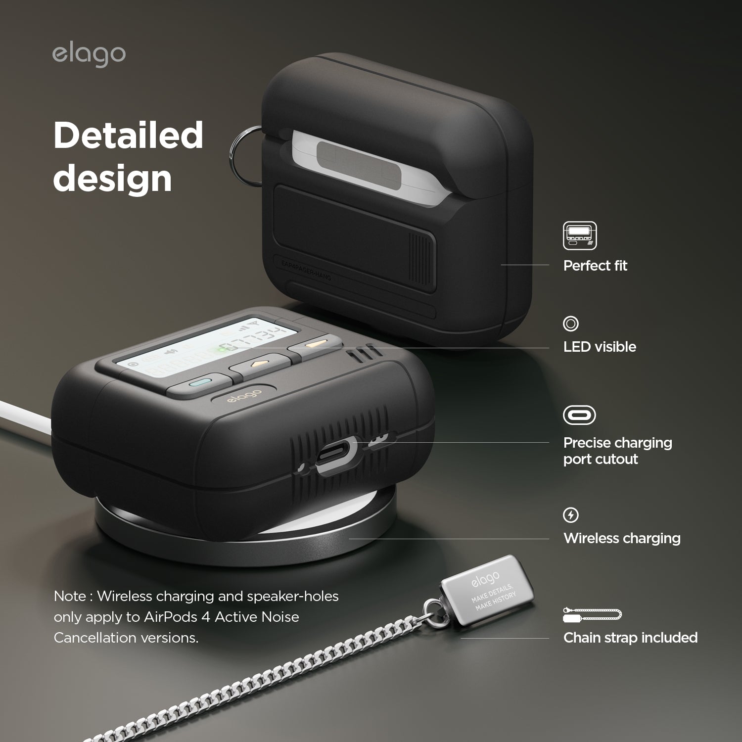 Elago - Pager Hang Case for AirPods 4