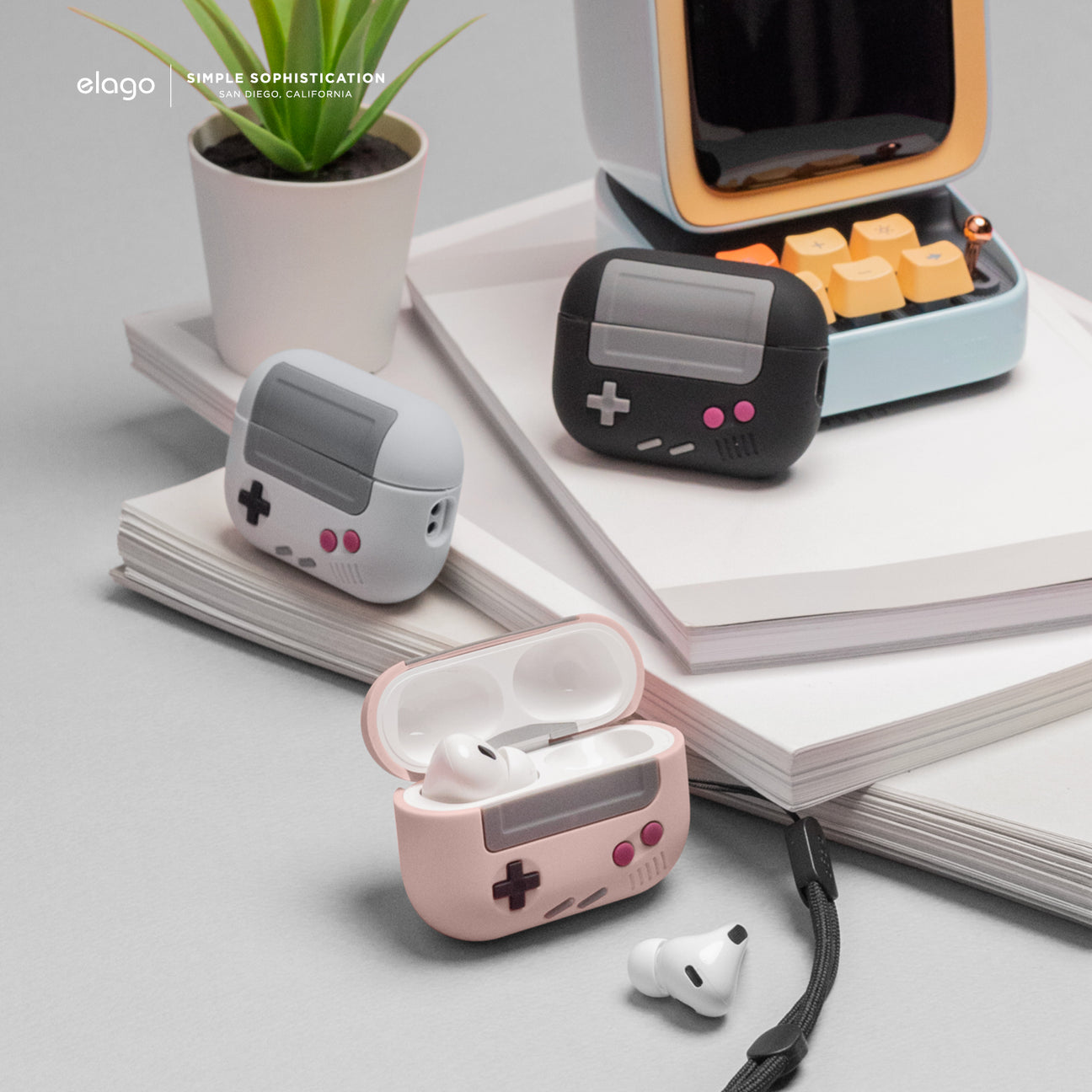 Elago - AW5 Case with Strap for AirPods Pro 2