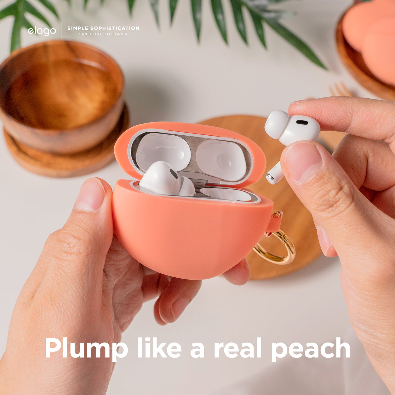 Elago - Peach Case for AirPods Pro 2
