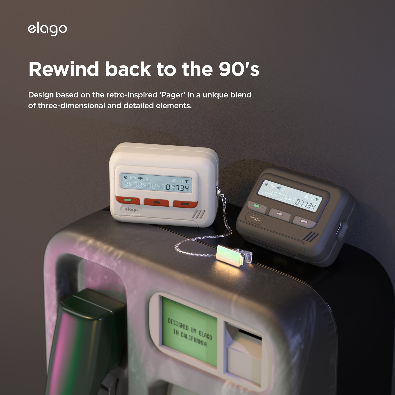 Elago - Pager Case for AirPods Pro 2