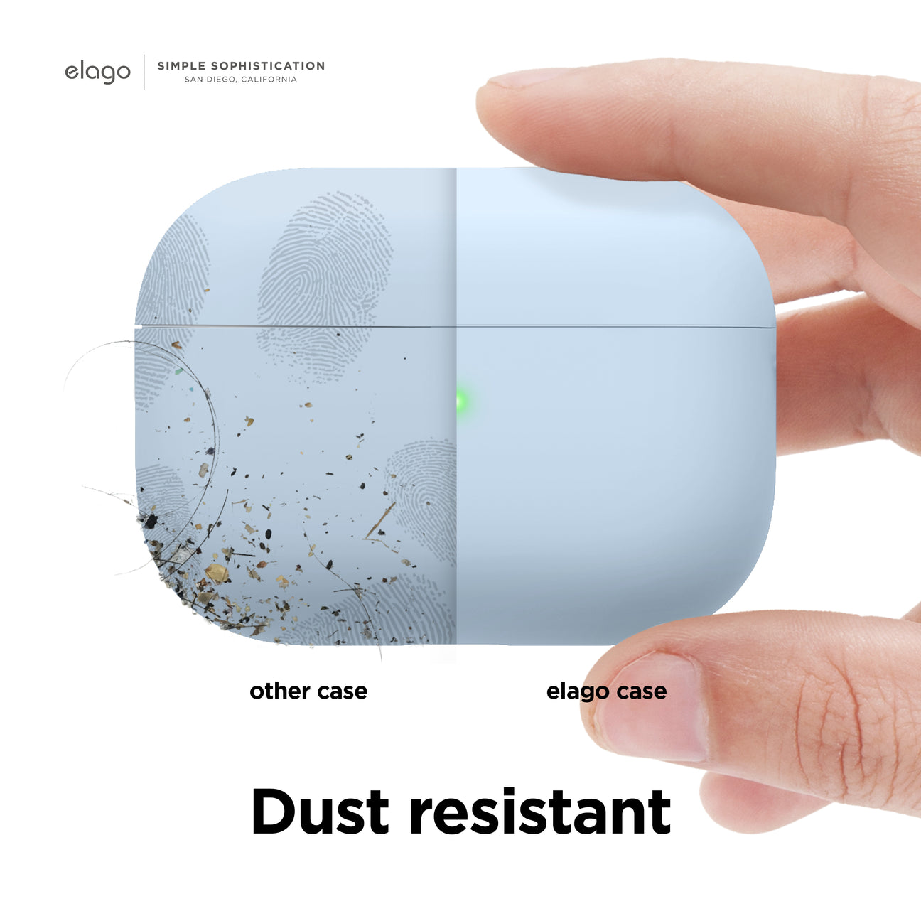 Elago - Liquid Hybrid Case with Nylon Lanyard for AirPods Pro 2