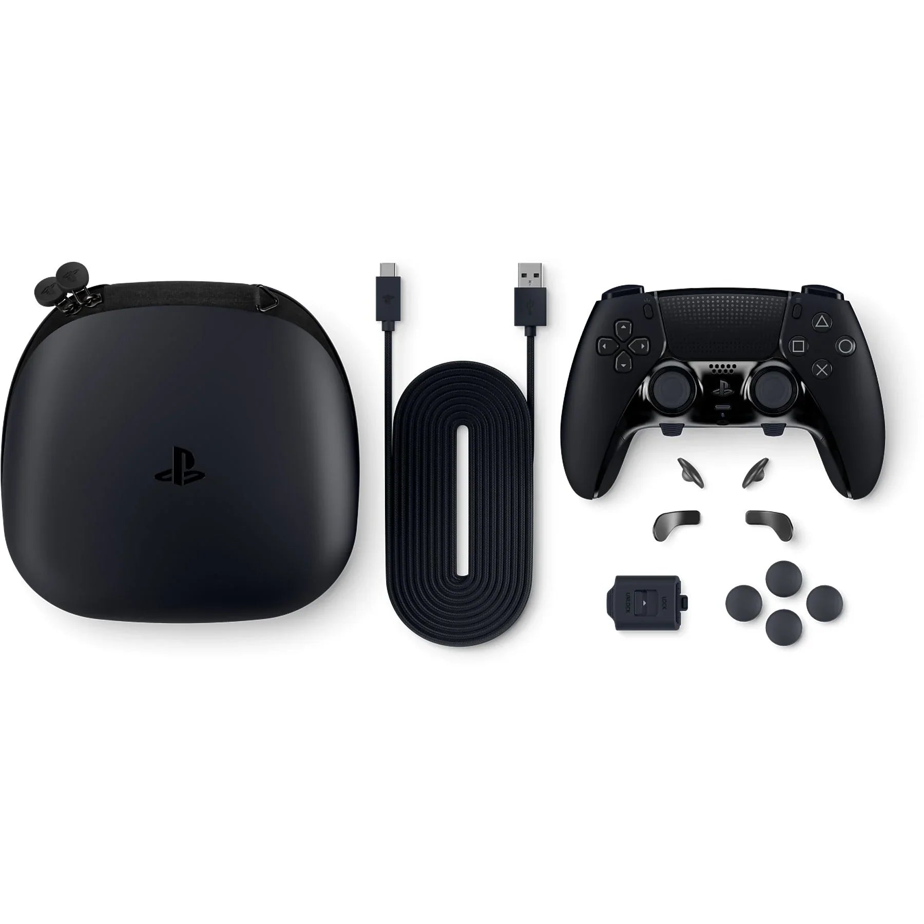 Sony - DualSense Edge PlayStation 5 Wireless Controler Midnight Black