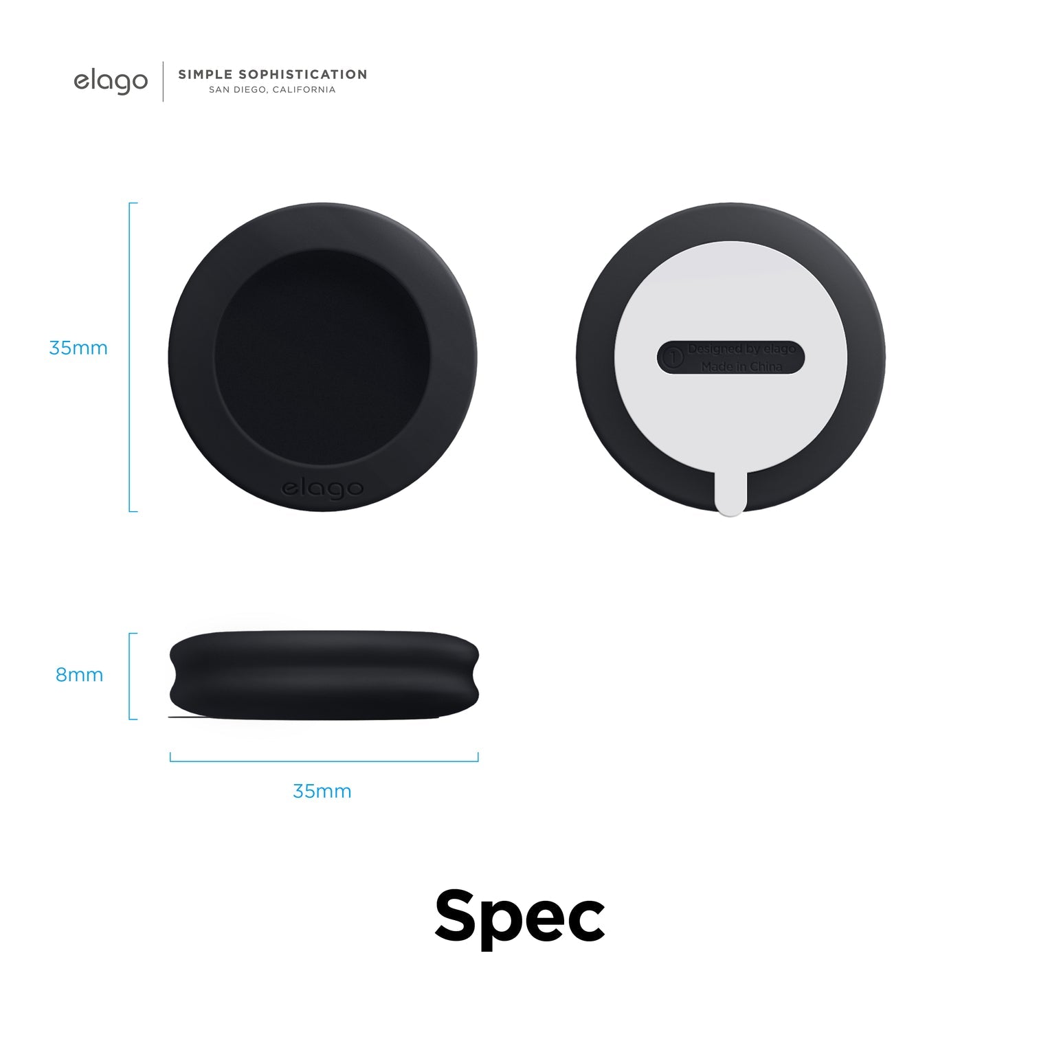 Elago - Silicone Sticker Pads for AirTag