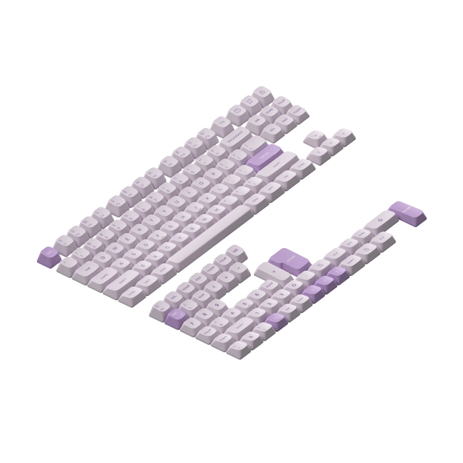 NuPhy - Gem mSA Double-shot PBT Keycaps