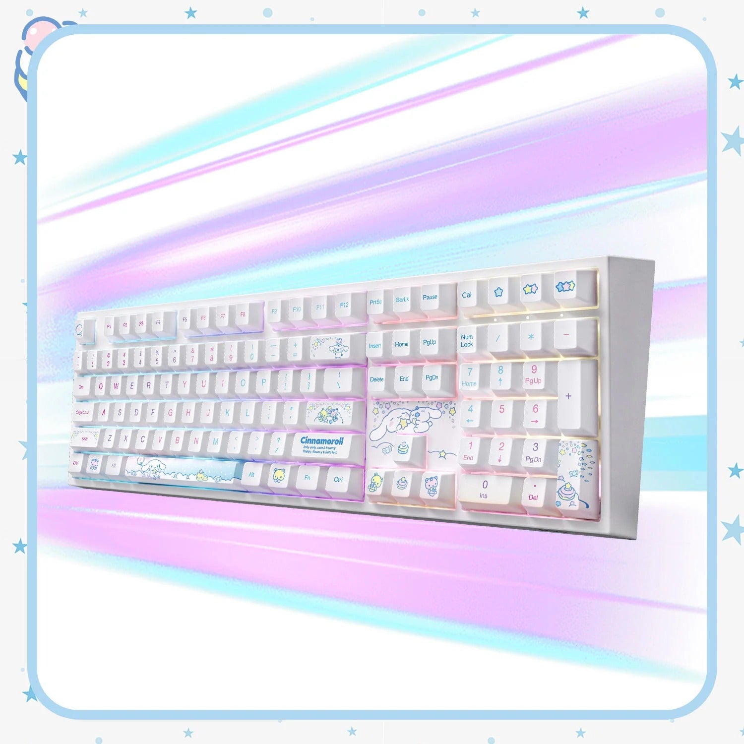 Akko x Cinnamoroll 5108 V5 Wireless Mechanical Keyboard