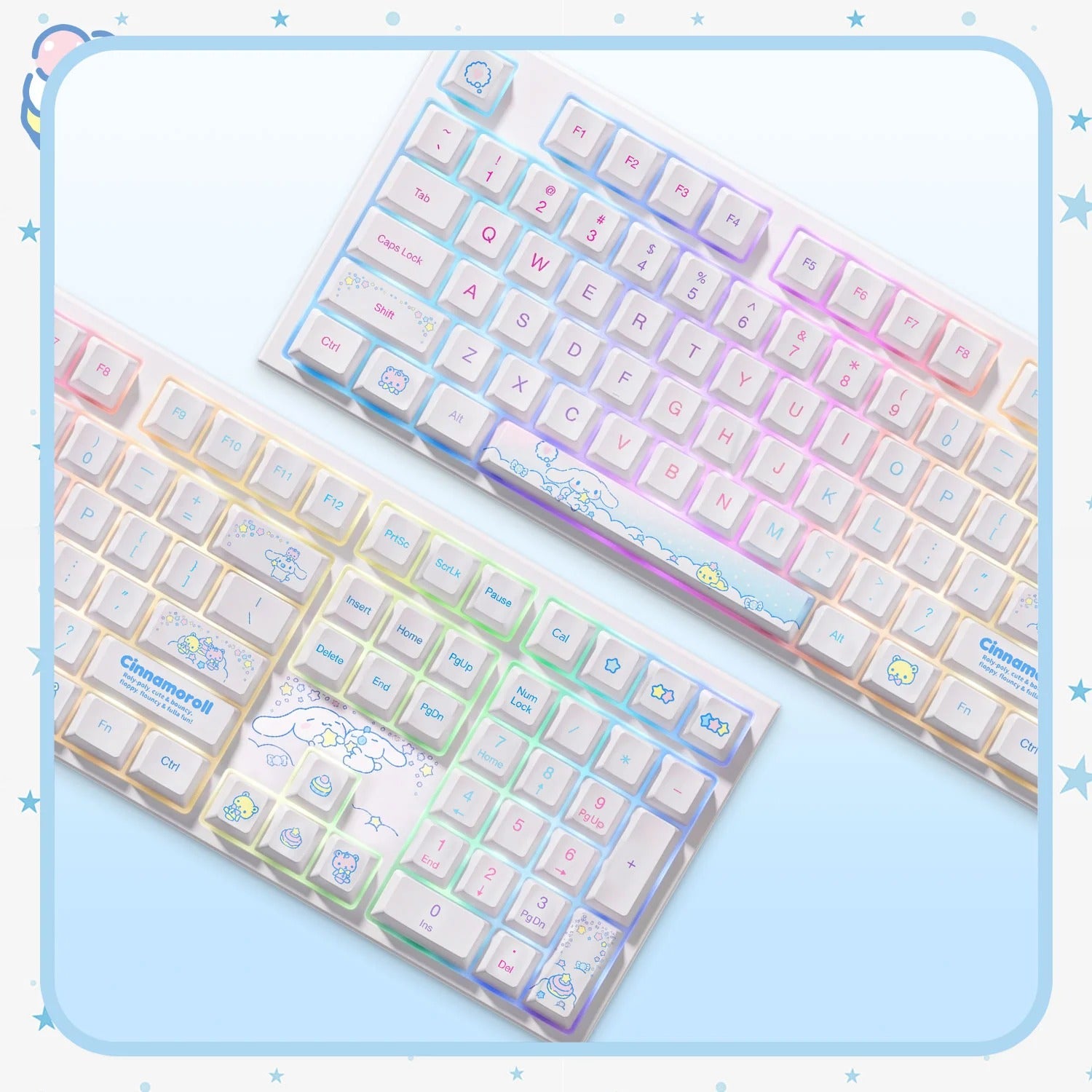 Akko x Cinnamoroll 5108 V5 Wireless Mechanical Keyboard
