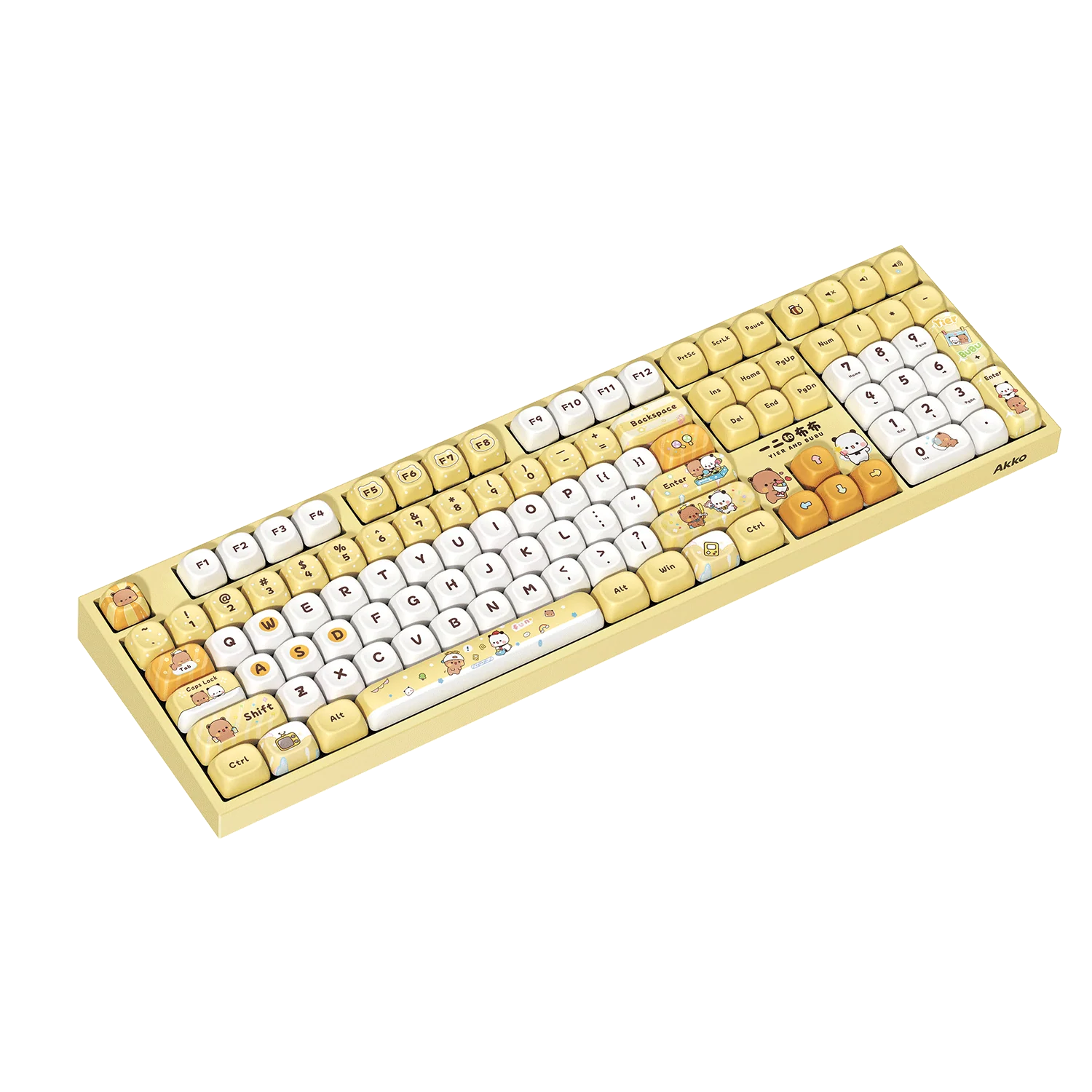 Akko x Dudu and Bubu 5108 V5 Yellow Wireless Mechanical Keyboard