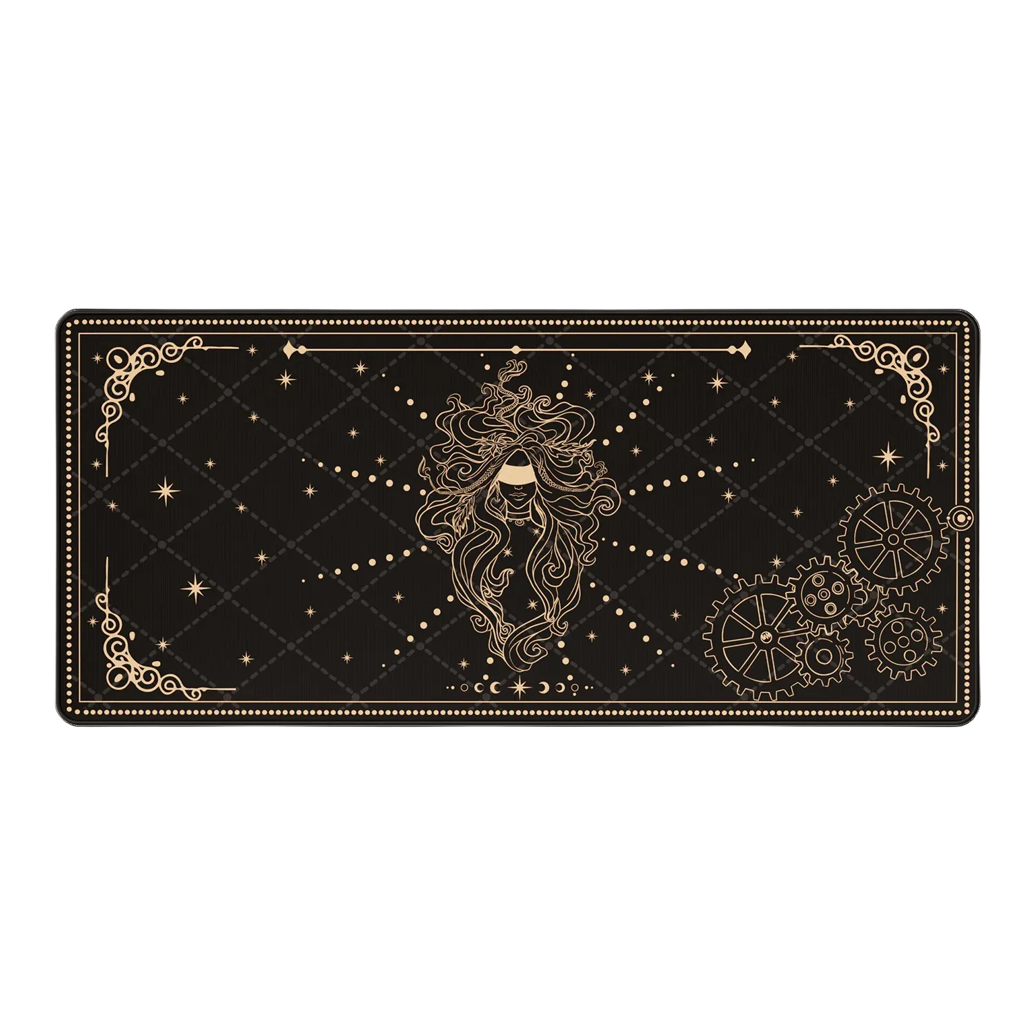 Akko - Interstellar Rosetta Stone - The Magic Tarot Mouse Pad