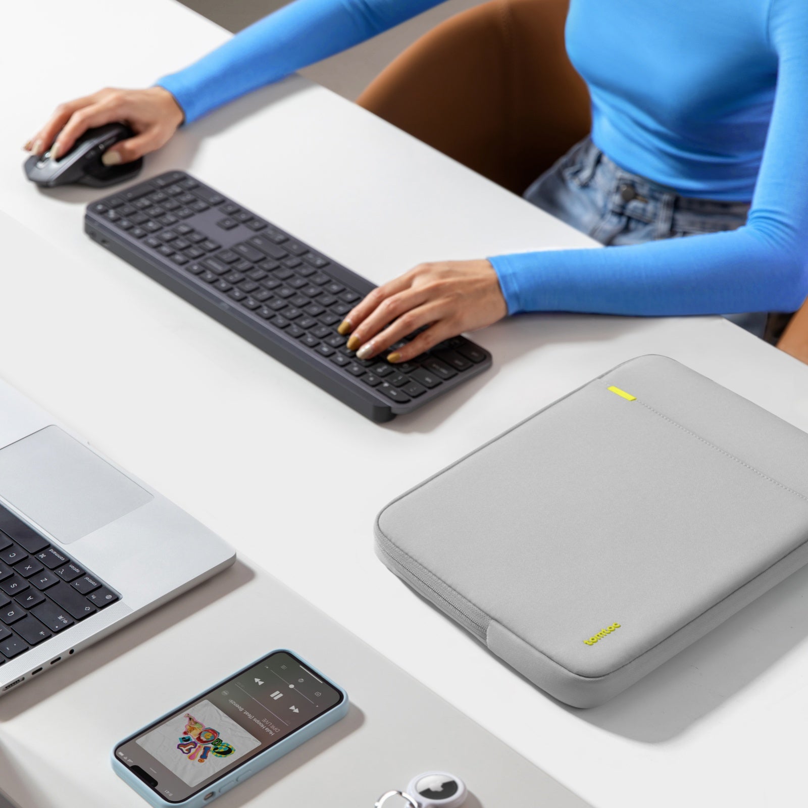 Tomtoc - Defender-A13 Laptop Sleeve for 15 inch MacBook Air