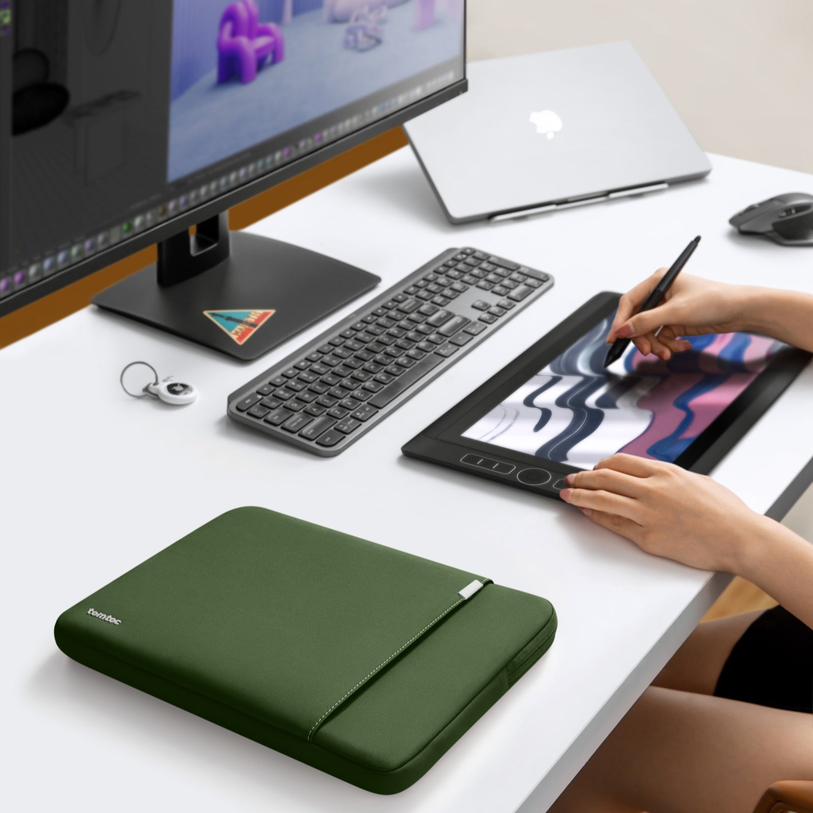 Tomtoc - Defender-A13 Laptop Sleeve for 16 inch MacBook Pro