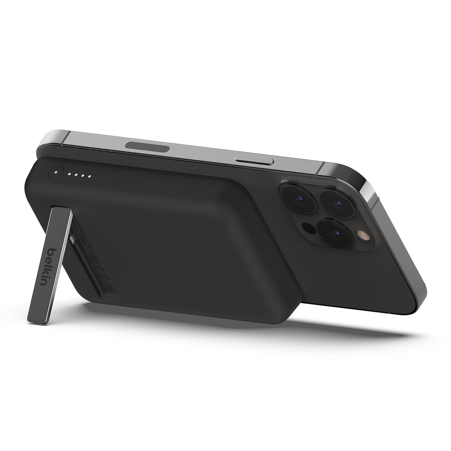 Belkin - BoostCharge Magnetic Wireless Power Bank 5K + Stand