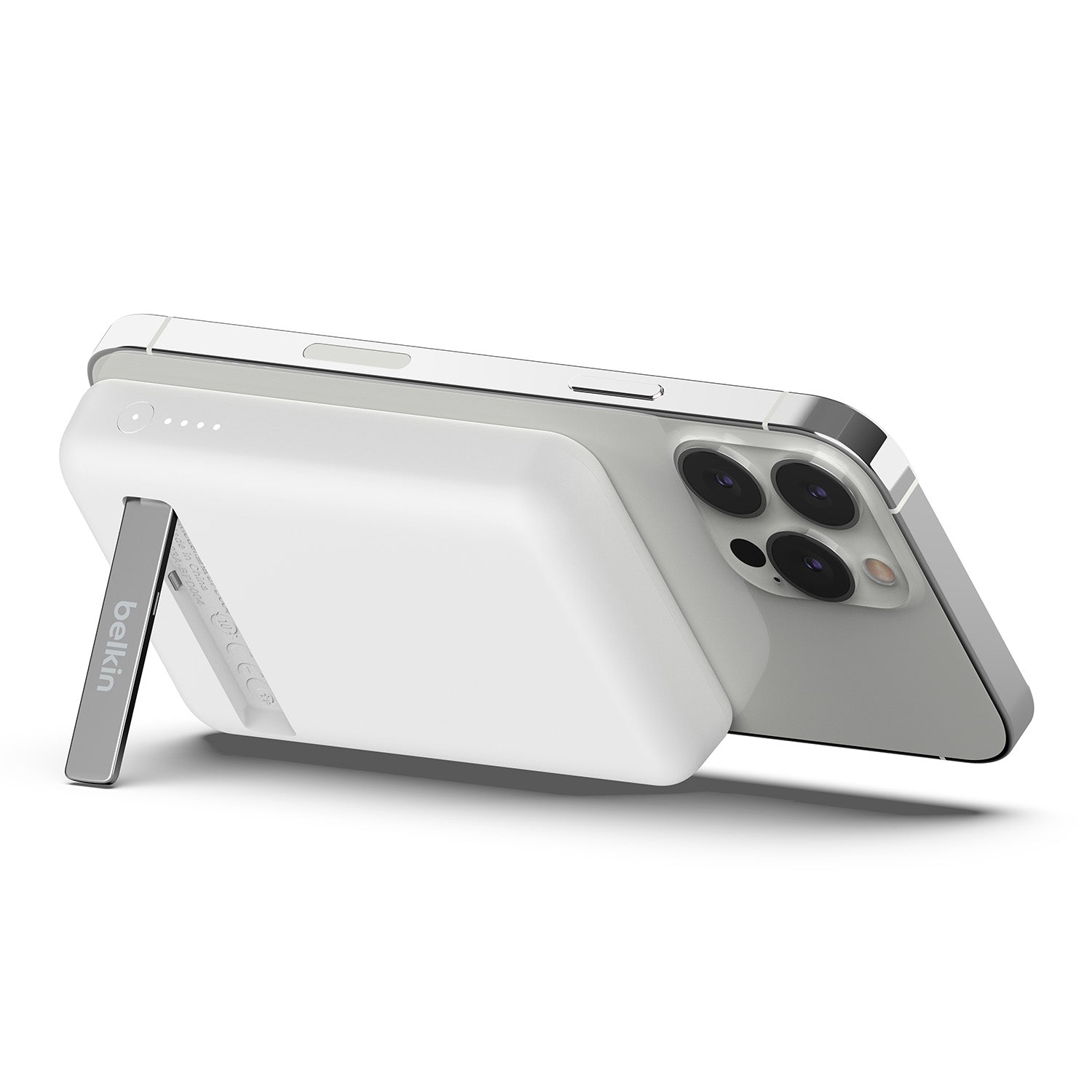 Belkin - BoostCharge Magnetic Wireless Power Bank 5K + Stand