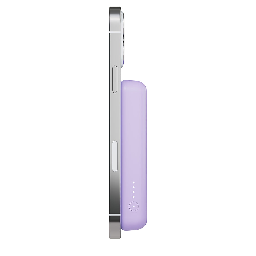 Belkin - BoostCharge Magnetic Wireless Power Bank 5K + Stand
