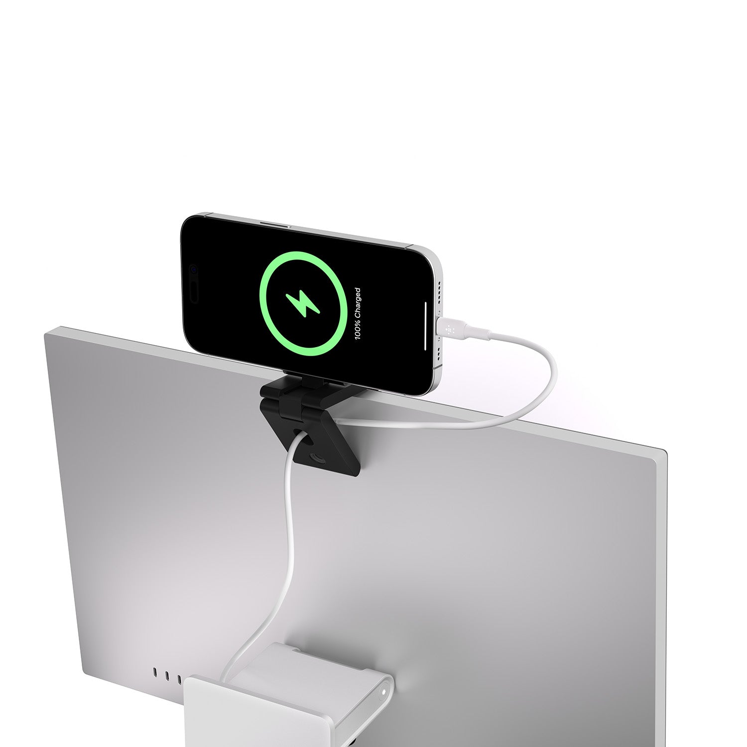 Belkin - iPhone Mount with MagSafe for Mac Desktops and Displays