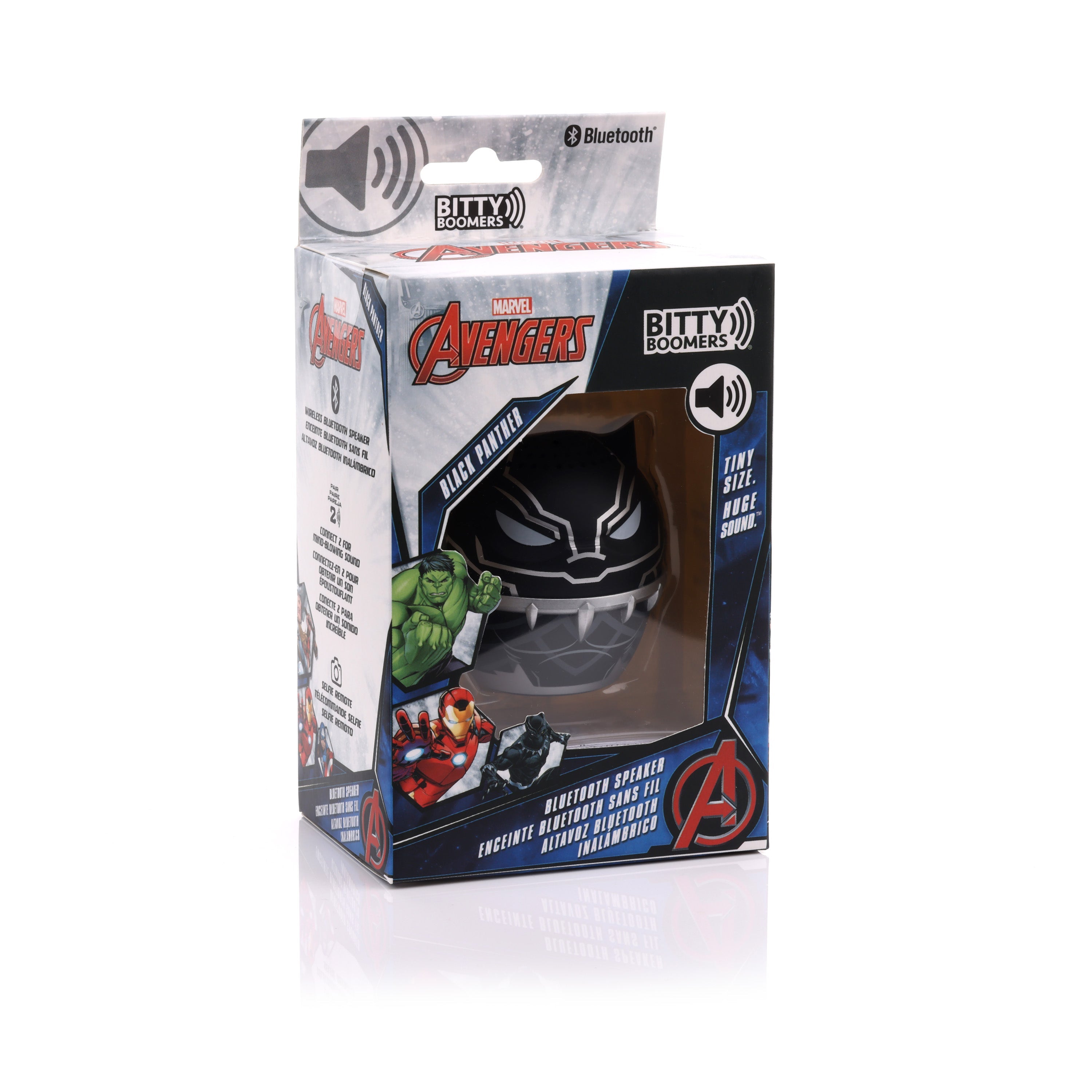 Bitty Boomers - Black Panther Marvel Bluetooth Speaker