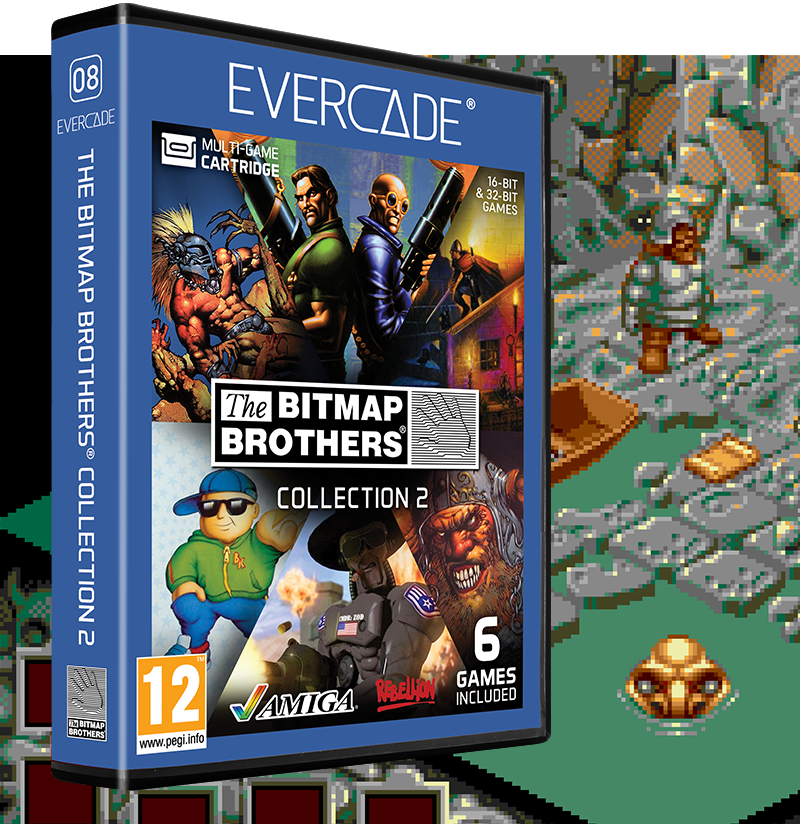 Evercade - The Bitmap Brothers Collection 2 - Retro Games Set
