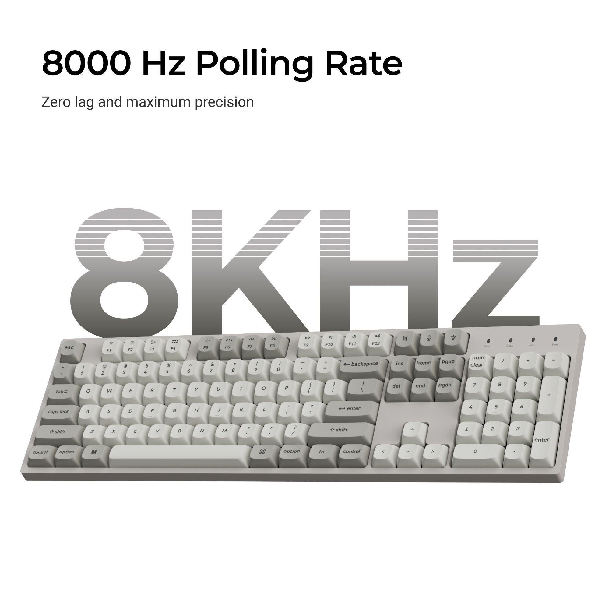 Keychron C2P 8K Polling Rate