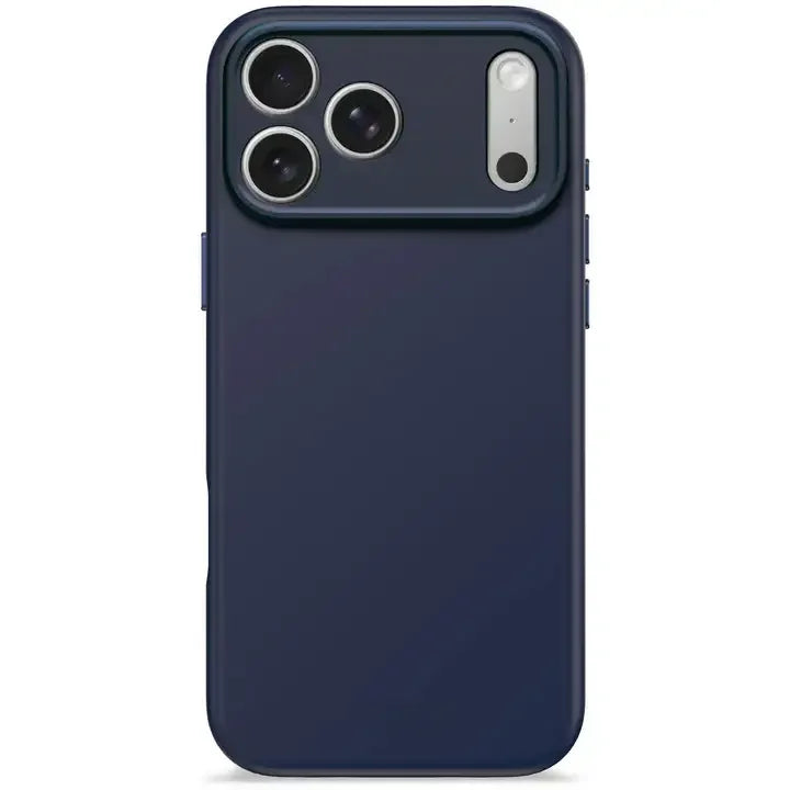 Niebieski etui na telefon z ochroną aparatu, idealne dla Home Office