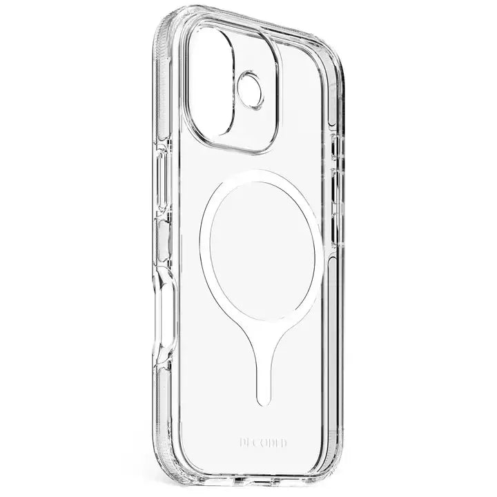 Przezroczyste etui na telefon z magnetycznym uchwytem, idealne do Home Office i biura