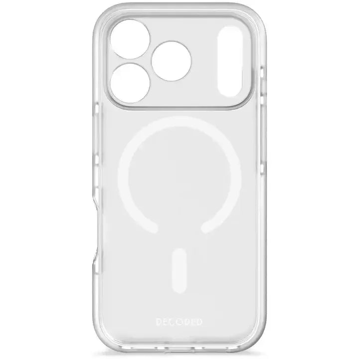 Przezroczysty etui na iPhone z MagSafe, idealne do Home Office i biurowych akcesoriów
