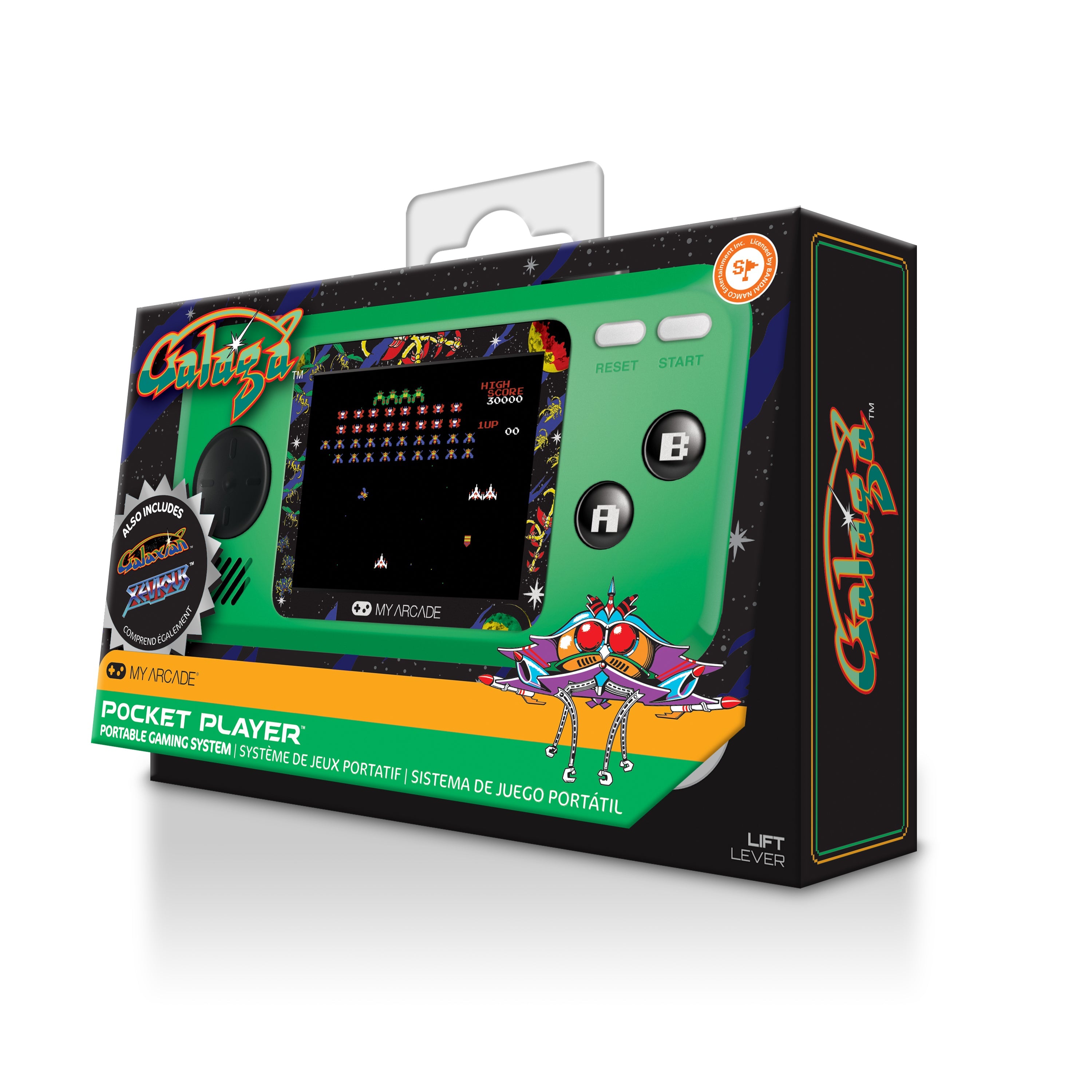 My Arcade - GALAGA Pocket Player DGUNL-3244