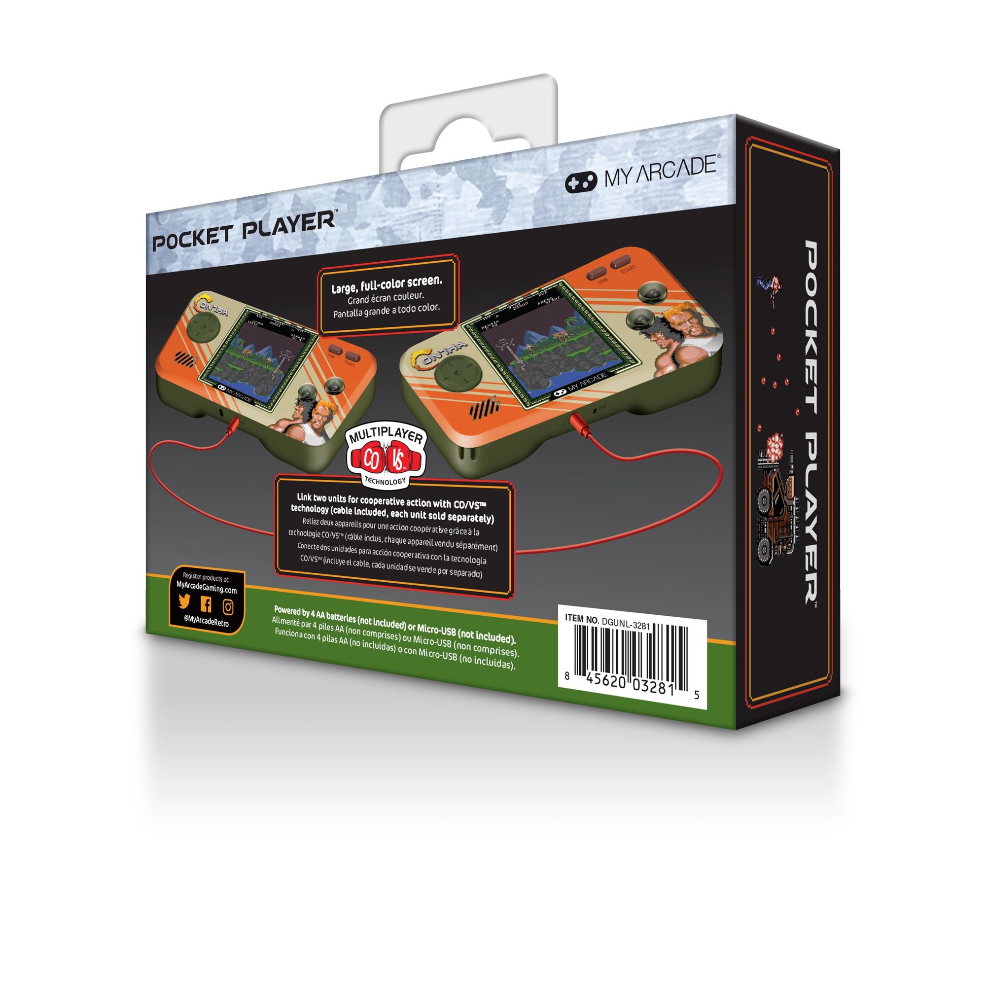My Arcade - Contra Pocket Player DGUNL-3281