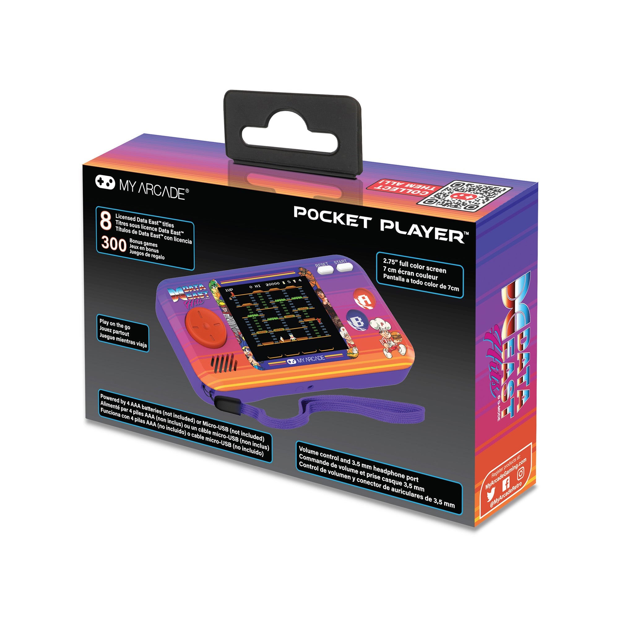 My Arcade - Data East Hits Pocket Player DGUNL-4127