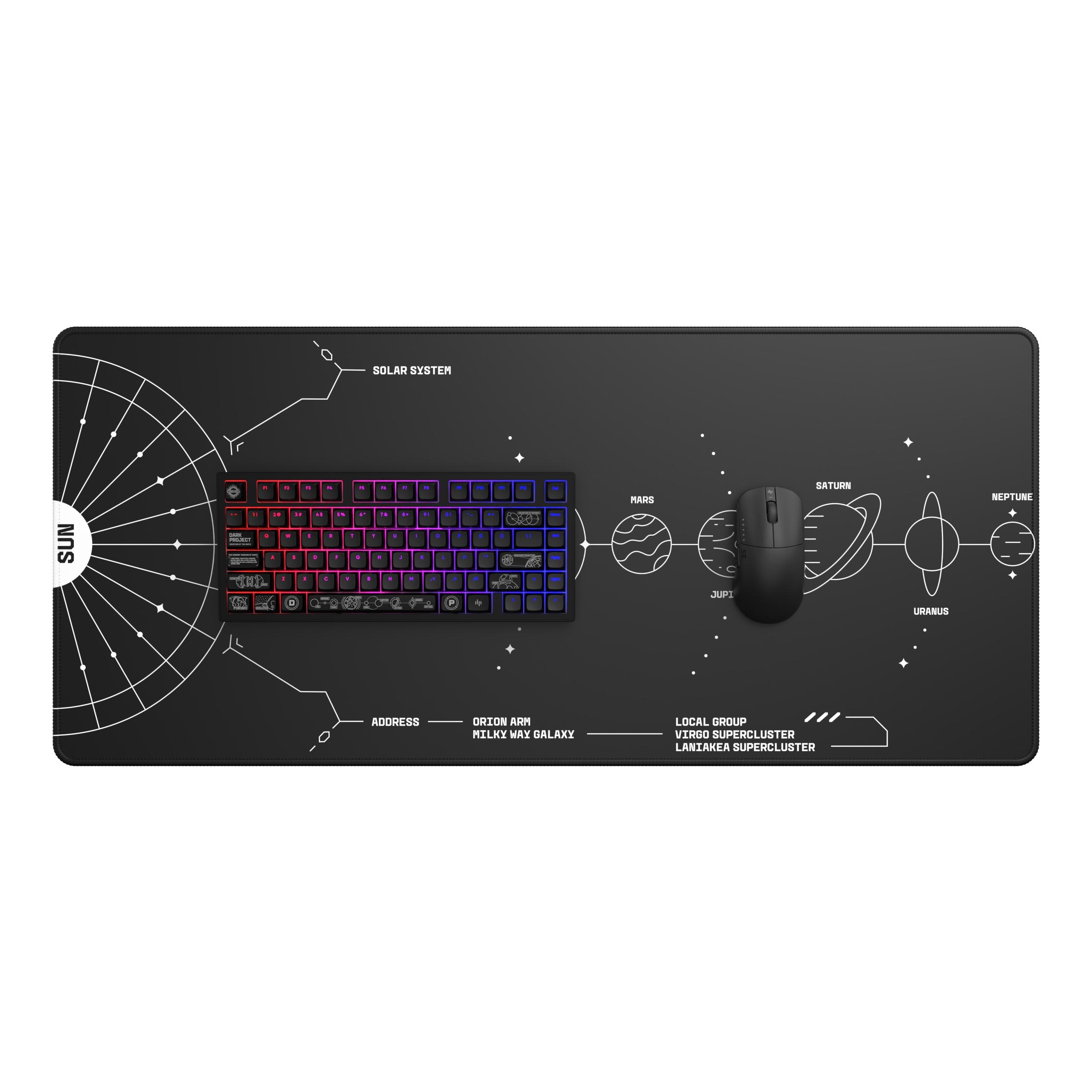 Dark Project - Terra Nova Mousepad XL