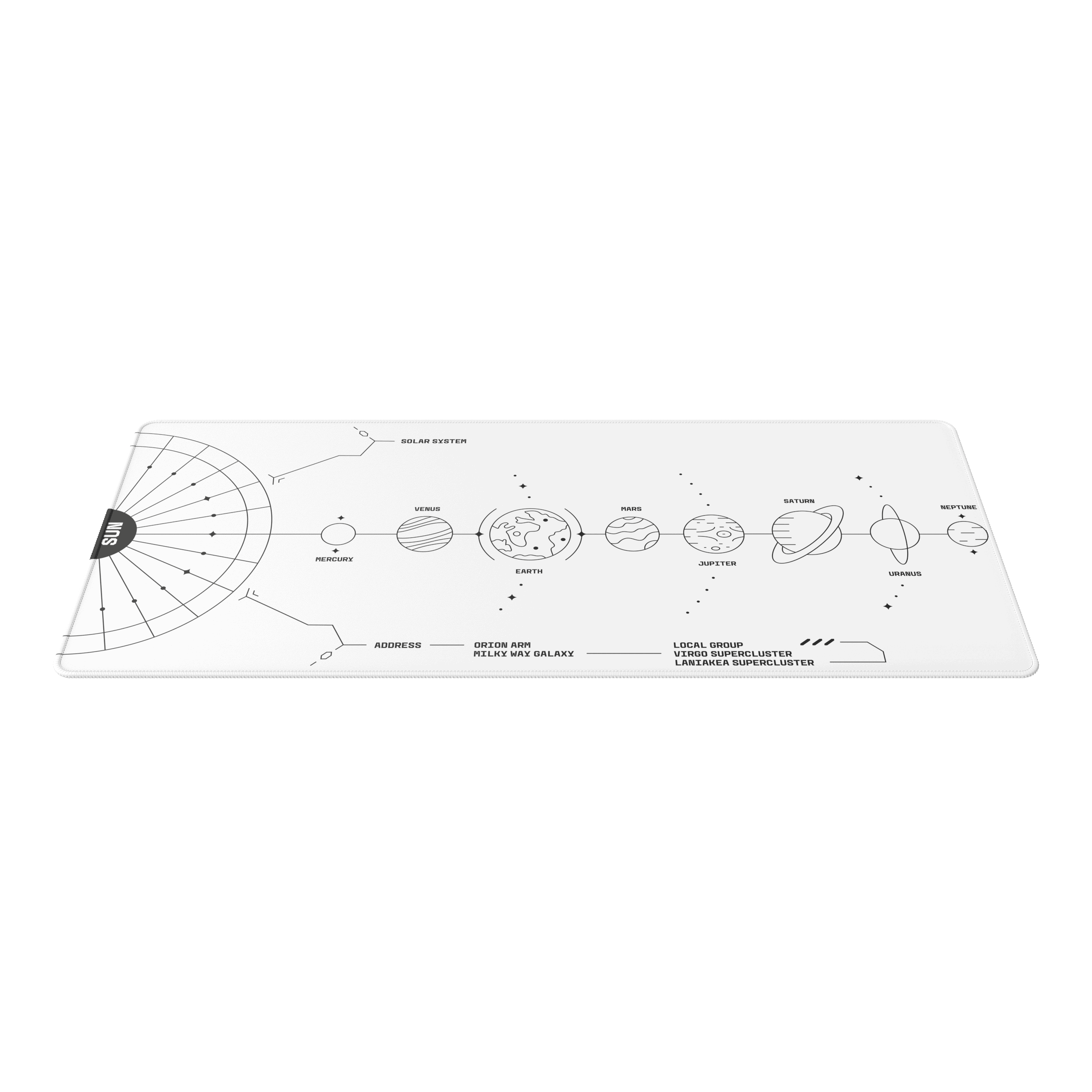 Dark Project - Terra Nova Mousepad XL