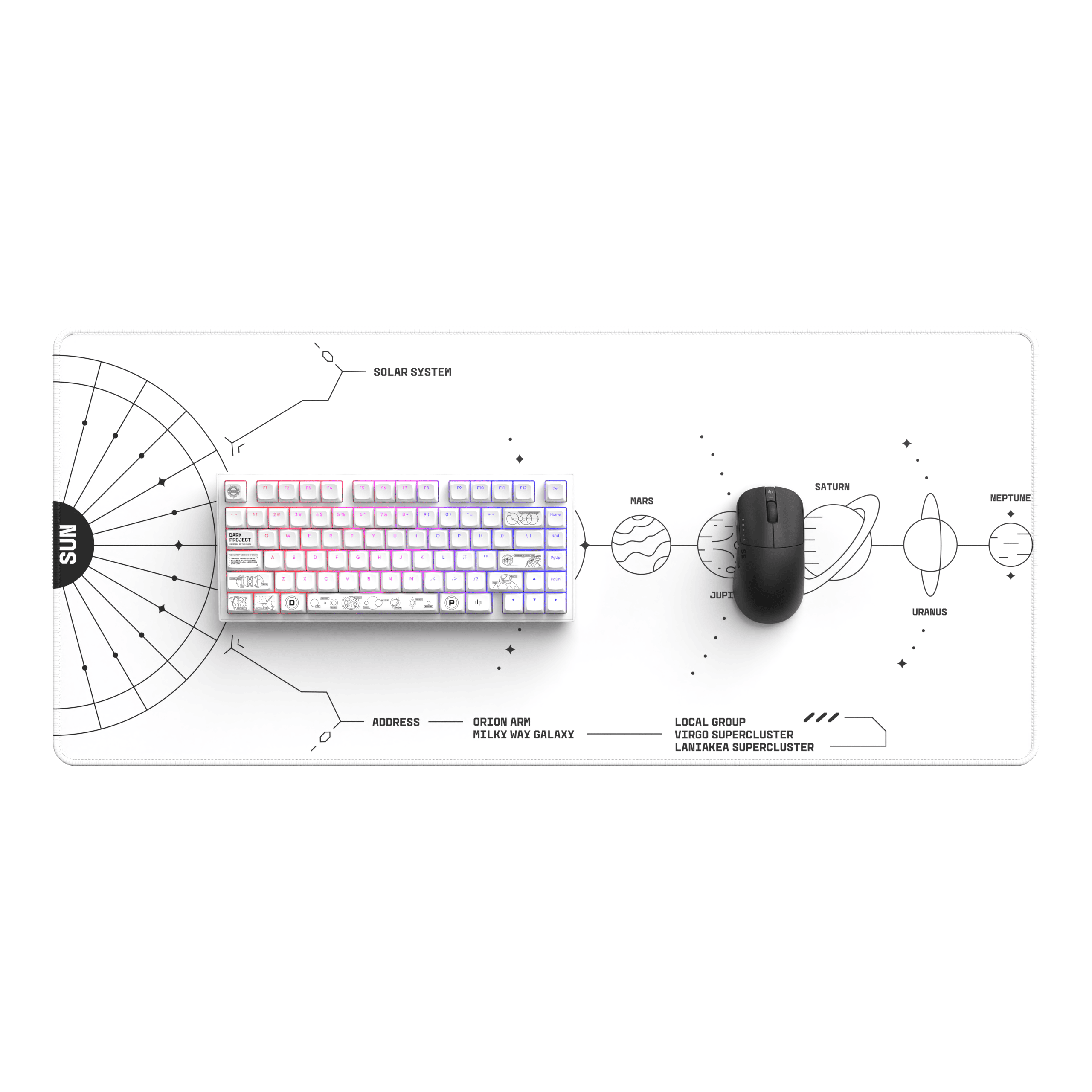 Dark Project - Terra Nova Mousepad XL
