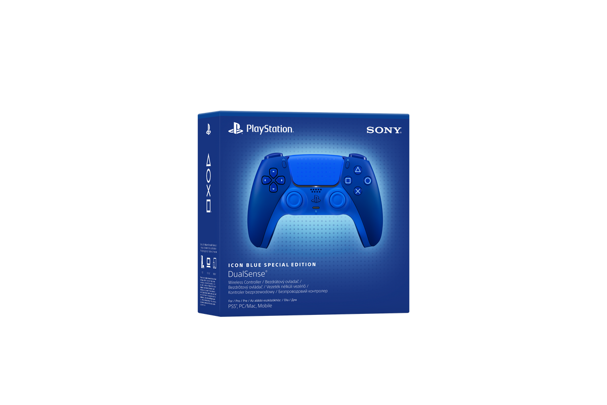 Sony – DualSense Wireless Controller for PlayStation 5 (Limited Edition) – Icon Blue