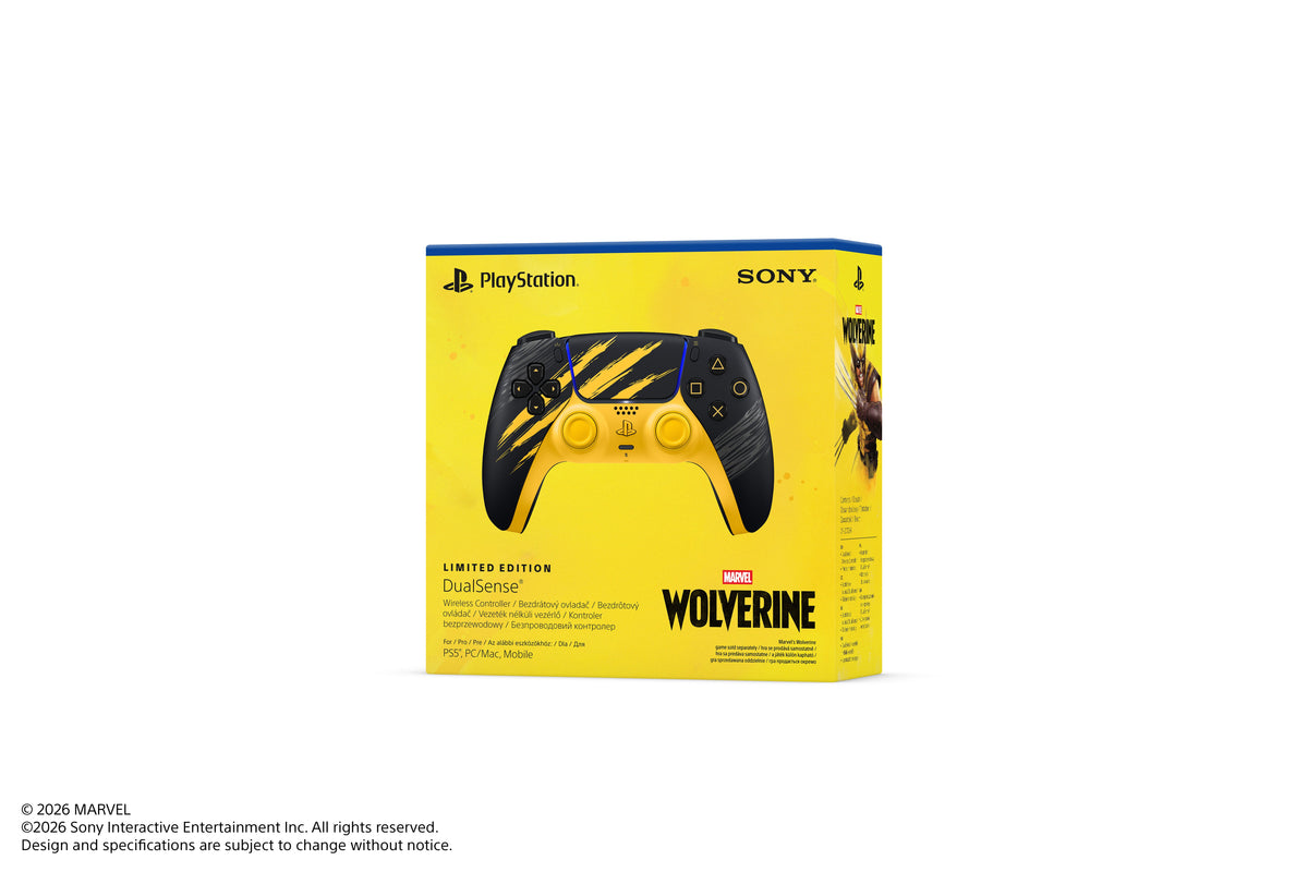 Sony – DualSense Wireless Controller for PlayStation 5 (Limited Edition) – Marvel’s Wolverine Battle Yellow