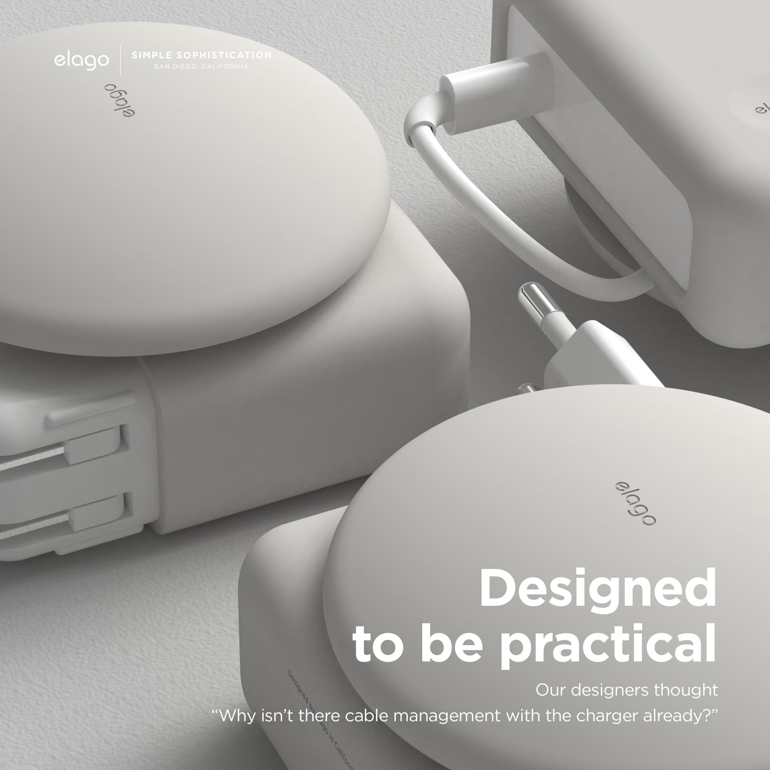 Elago - MacBook Charger Cable Management Case